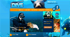 Desktop Screenshot of divenz.com